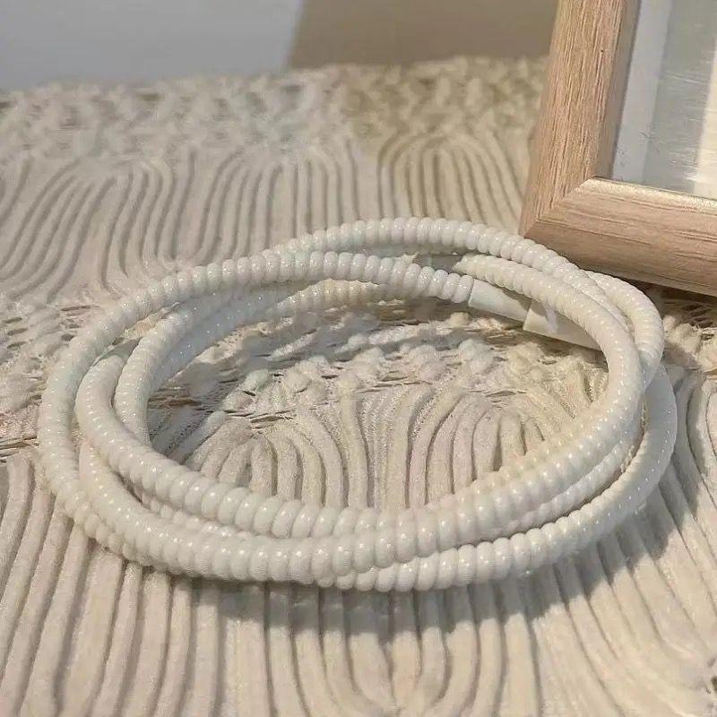 Čtyřdílná ochrana nabíjení, ochrana datového kabelu, ochranný kryt nabíjecí hlavy, vhodné pro nabíječku IPhone 18/20w