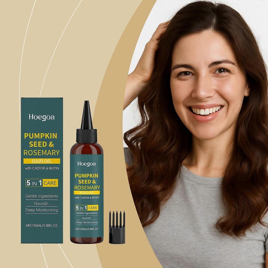 Rosemary Hair Care Essential Oil Gently Nourishes and Softens Hair Scalp Massage