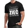Fun Polish Men's Short Sleeve T-shirt Summer T-shirt Top Oversized, Cool, Casual, and Fashionable