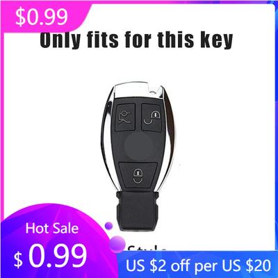 2025 New Fashion Zinc Alloy Car Key Case Cover Shell Key Fob For Mercedes Benz A B C E S Class W204 W205 W212 W213 W176 GLC MAYB