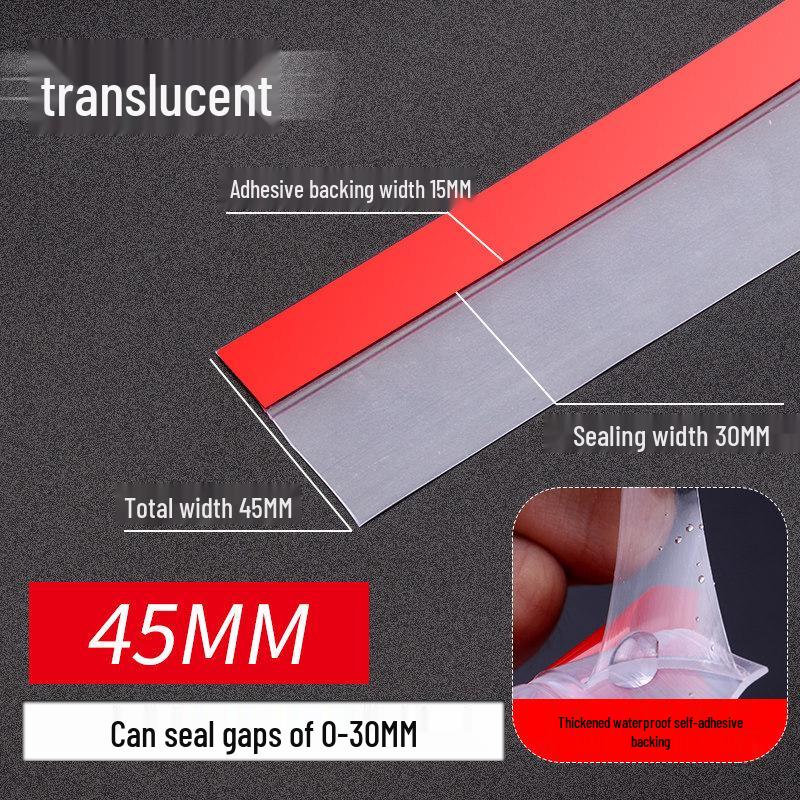 

Semi-transparent Glass Door & Window Seal Strip
