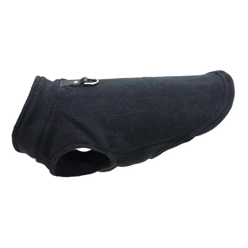Teplé fleecové oblečení pro psy Pet Psí bunda Vesta s D-kroužkem Pro malé psy Kočky Oblečení Francouzský buldoček Kostýmy Čivava Kabát