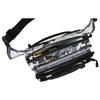 Waterproof Chest Bag Transparent Multi Layer Shoulder Bag Waist Pack Adjustable Shoulder Strap Makeup Bag Running Hiking Travel