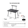 four-fold tactical table black