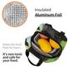 Cute Black Kitten And Butterfly Insulated Lunch Bag for Kids School Cooler Thermal Food Box Tote Portable Lunch Boxes Container