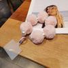 Mobile Phone Lanyard Wrist Hairball Pendant Winter Furry Bracelet Ins Internet Celebrity Same Portable Chain Mobile Phone Case