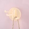 12PCS Wall Hooks, with 3-Branch Rotating Design, Self-Adhesive Waterproof Organizer, Strong Load-Bearing Hooks for Bathroom Kitchen