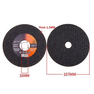 (YY)5Pcs 2025 Resin Cutting Saw Blades 107*16mm Angle Grinder Wheel Blade Stainless Steel Grinding Machine Cutting Circular Disc