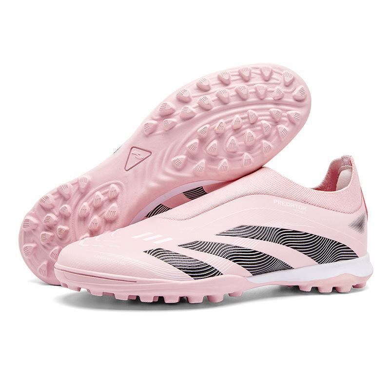 Soccer Shoes Men'S World Cup Flying Weaving Grass Training Seamless Low Top Spike Shredded Sneakers