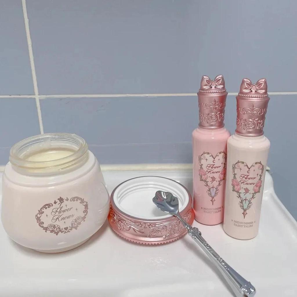 Flower Know Midsummer Fairy Makeup Cleansing Balm 110ml Gentle Hydrating Vegan Makeup Remover for Sensitive Dry Skin