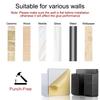 1PC Phone Shelf Self-Adhesive Cell Phone Remote Control Storage Shelf Wall Bedside Adhesive Shelf Bathroom Accessories