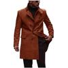 2024 European Plus Size Men's Woolen Outdoor Coat - Best Seller