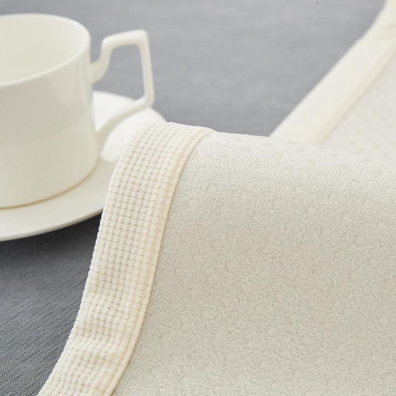 Chenille Sofa Cushion Four Seasons Universal Simple Modern Embroidered Patch Sofa Seat Cushion Non-Slip Cushion Cover Backrest Towel