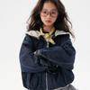 Korean Style Kids' Loose Denim Hooded Jacket - 2025 Autumn Collection