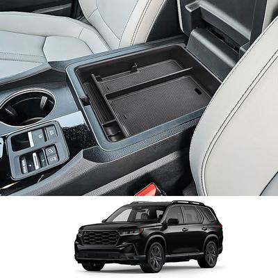 Kompatibel für Honda Pilot 2024 Mittelkonsolen-Organizer Armlehnen-Aufbewahrungsbox Trennwand Einlegefach Zubehör Handschuhfach-Tablett