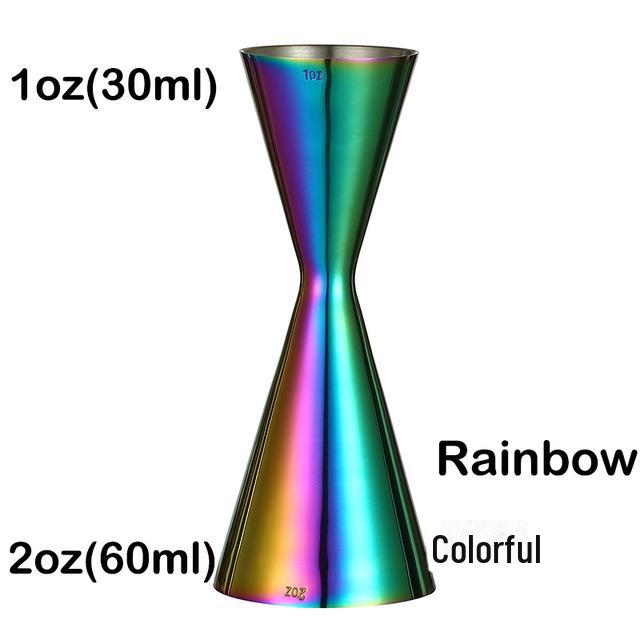 Double-Headed Indian Wine and Cocktail Jigger, 30/60 Oz Measuring Cup