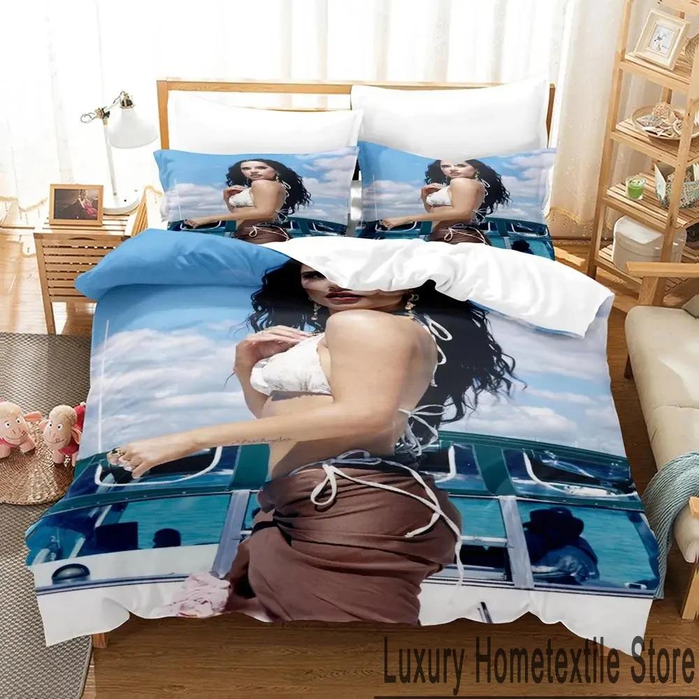 3D Print Sexy Girls Becky G Bedding Set Duvet Cover Bed Set Quilt Cover Pillowcase Comforter King Queen Size Boys Adult Bedding