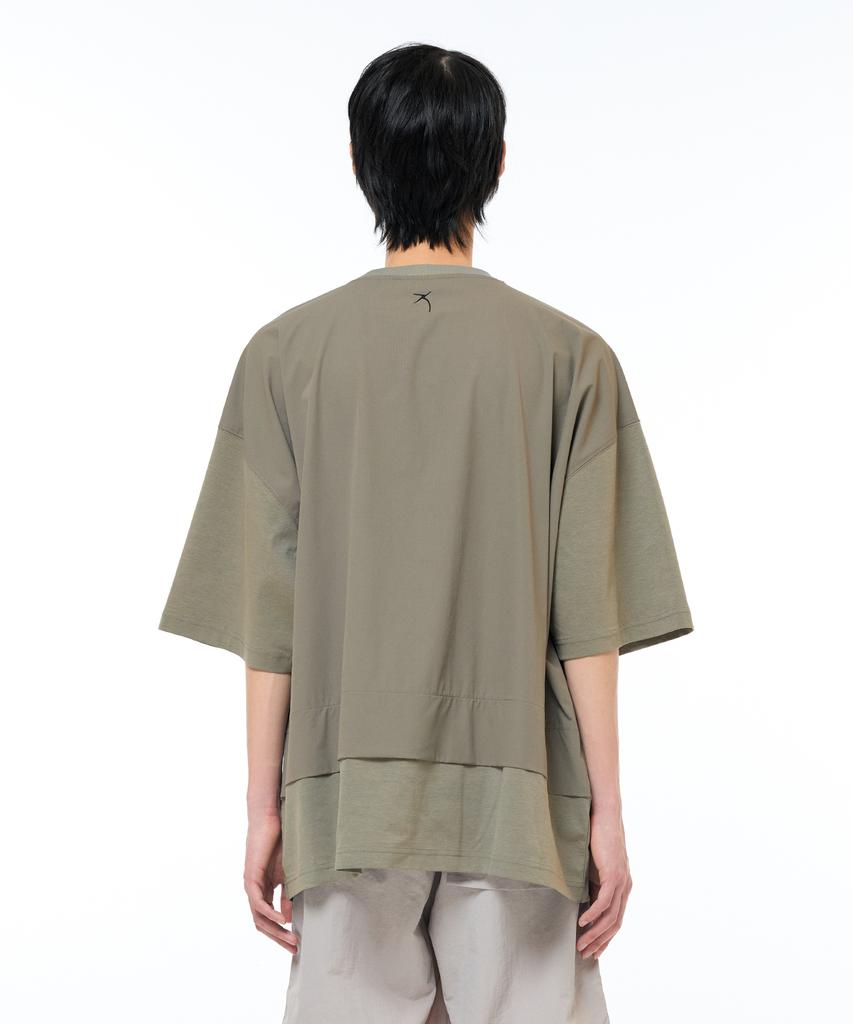 ZENSAI Arch Shape Cut Fly T-Shirt
