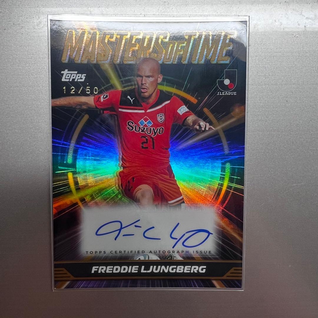 topps 2025 Ljungberg Shimizu S-Pulse autographed