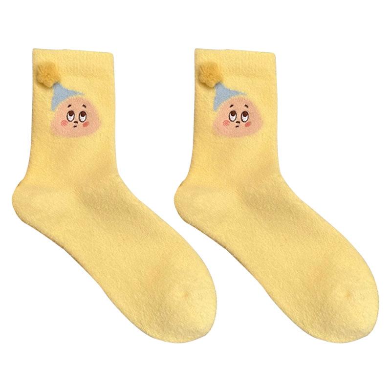 Sock Starman Cloud Fiber Floor Socks - Winter and Autumn Thickened Insulated Warmth-Resistant Anti-Chill Home Sleep Socks