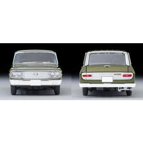 Tomytec Tomica Limited Vintage 1/64 Scale LV-206a Toyopet Crown Custom 1966 Model, Green, Finished Product
