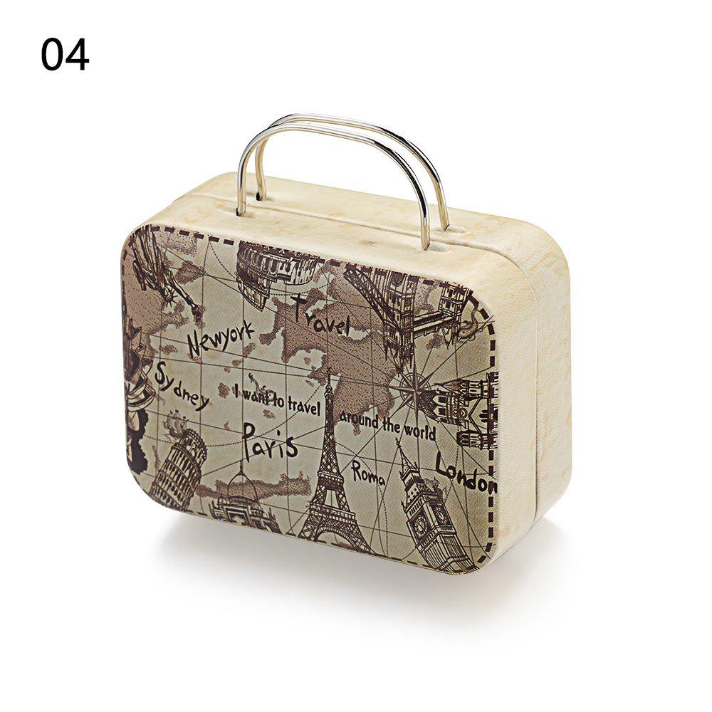 Beauty Steel Makeup Tool Suitcase Eyelash Package Mink Lash Tray False Eyelashes Box