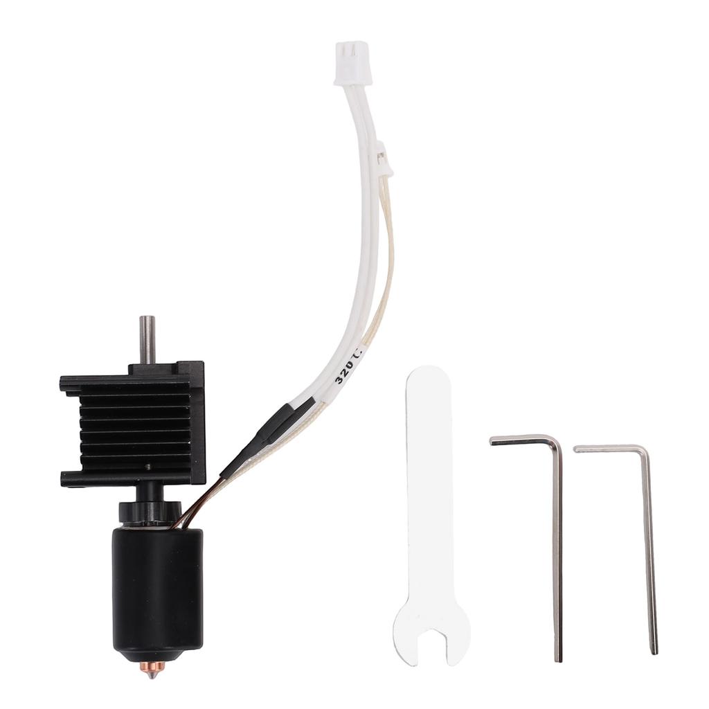 Hotend Replacement for Creality Hi Combo 3D Printer Quick Swap Nozzle Ceramic Heating Block Kit 300℃ Temperature Resisting