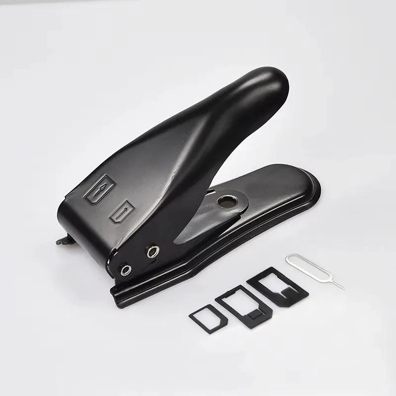 

Многофункциональный двойной резак для Nano Micro SIM-карт, подходит для аксессуара смартфона IP Android, мобильный клипер для обрезки карт