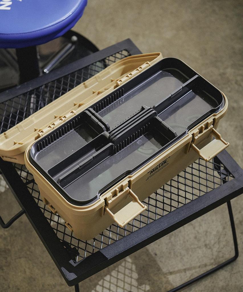 GORDON MILLER Car Stack Cargo Mid Storage Box Organizer Coyote Beige 1744760 6.5L