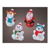 Svítící figurka - Kaemingk - LED Studená bílá - 15 cm - Akryl - Baterie v ceně