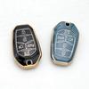 Coque Souple en TPU pour Clé de Voiture Ssangyong Rexton Y400 Y450 G4 (2021-2022) Porte-Clé Coque de Protection pour Clé de Voiture