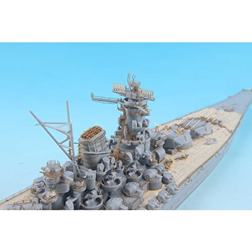 Pit Road 1/700 Scale Upgrade Parts for Ship Models - Japanese Navy Battleship Yamato Final Edition, Genuine Upgrade Parts Set, Plastic Model Parts GB7