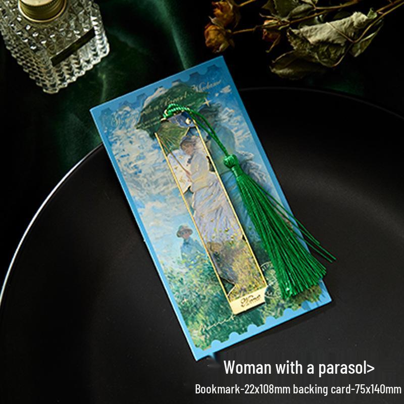 Zaomo Retro Art Metal Bookmark - Famous Painting Series