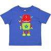 Inktastic TOY ROBOT Toddler T-Shirt Mechanics Bolt Screw Peg Gear Metal Robotics
