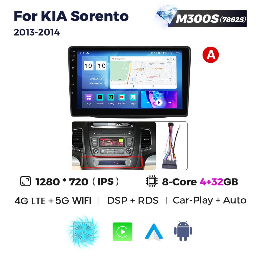 Android Navigation & CarPlay System for 2013-2014 KIA Sorento Central Control
