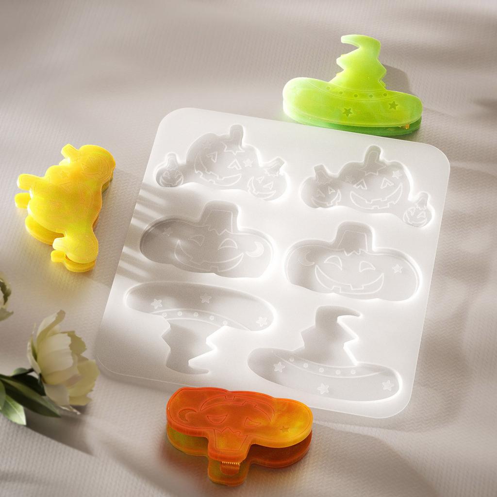 Flexible Silicone Hair Clip Mould for Hair Accessories Sturdy and Easy To Demold Portable Accessory for Creative Designs