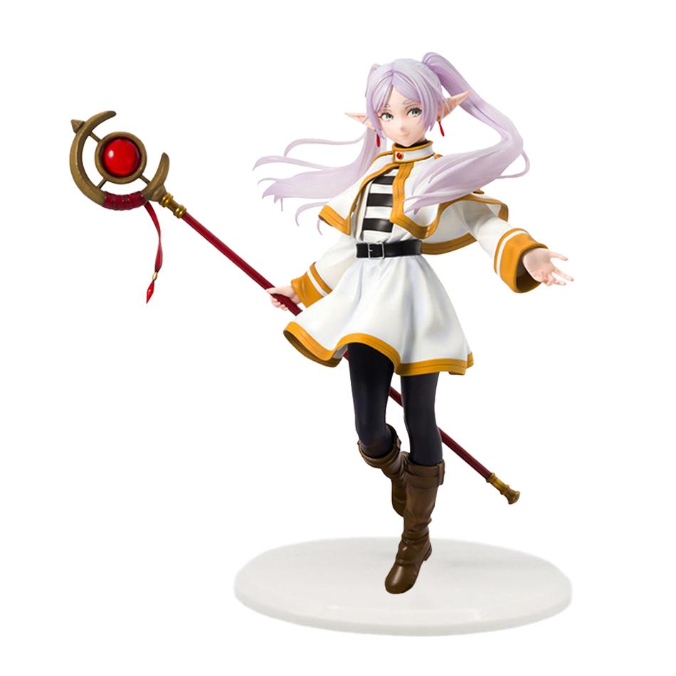 Frieren: Beyond Journey'S End Anime Noodle Stopper Figure Cute Pvc Collectible Kawaii Anime Model Toys Desktop Ornaments Gifts