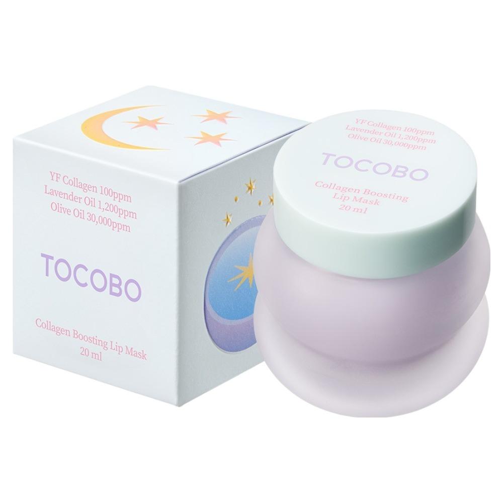 TOCOBO Collagen Boosting Lip Mask Lavender Essential Oil Nourishing Lip Care 20ml