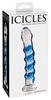 Icicles - Curved Glass Dildo with Grooves