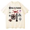 Funny Only Fans Meme TShirt Unisexs WoUnisex Short Sleeve TShirts Retro Casual Clothing High Quality Loose T Shirt Summer Streetwear