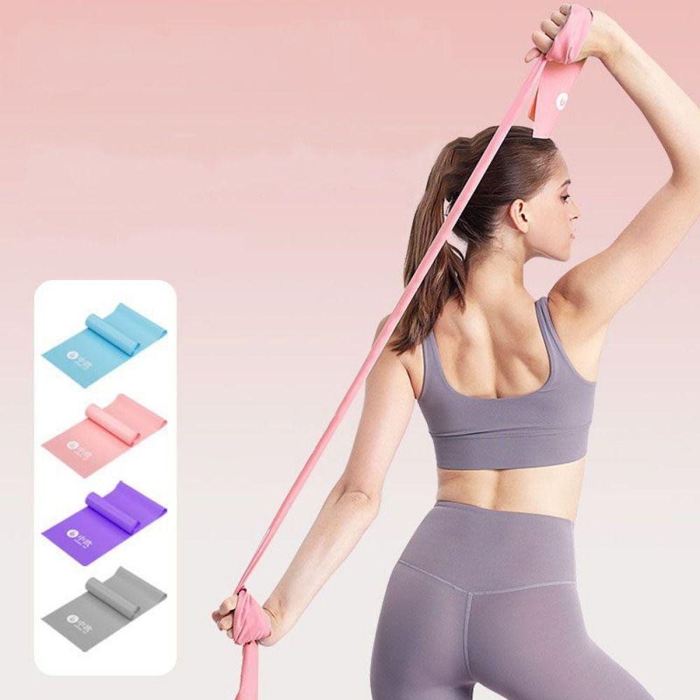 

Muscle Stretching Yoga Resistance Band Chest Expander Fitness Resistance Bands GYM Fitness серый