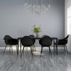 Day and Night - Day and Night Dining Chairs 6 Units Black PP