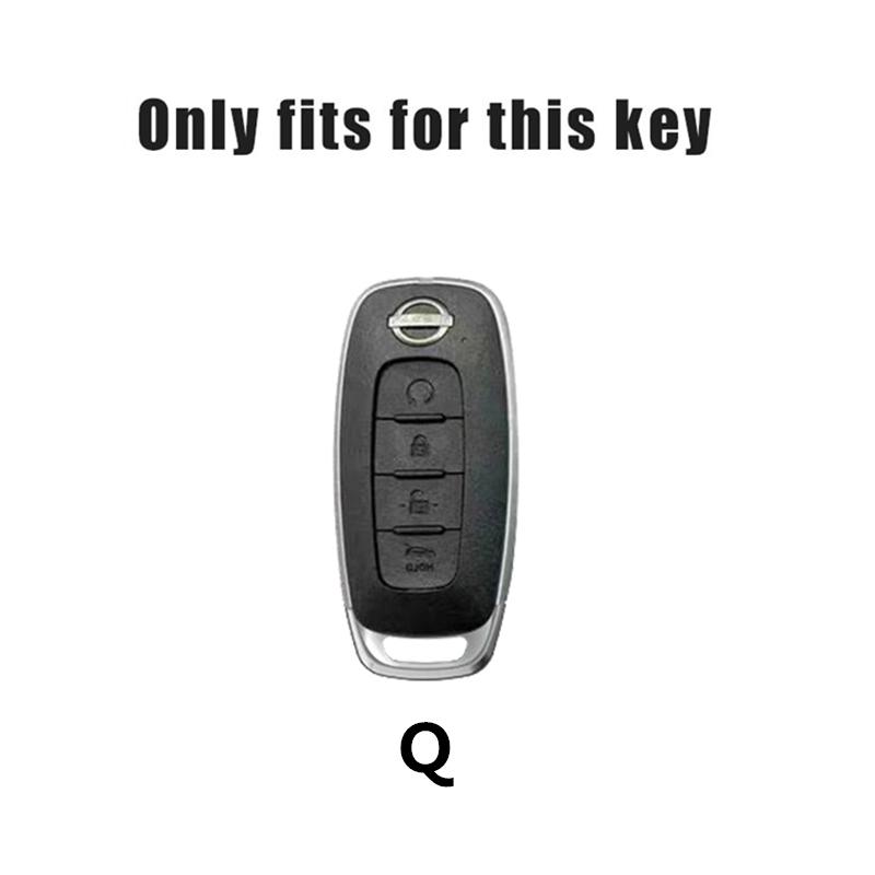 4 Button Car Remote Key Case Cover Shell for Nissan Teana X-trail T33 Altima Qashqai J12 Juke Kicks Ariya 2023 Auto Accessories