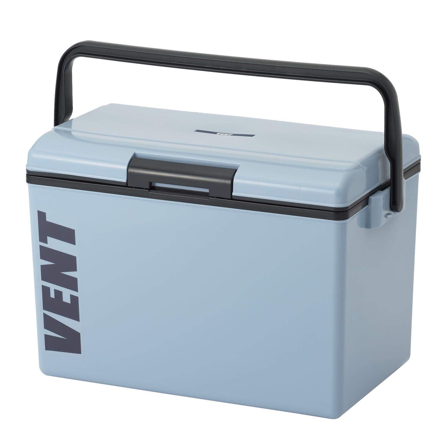 

Sanka Vancereno Open Cooler Ash Blue Removable Lid for Easy Made in Fishing Cooler for Fishing and Camping W x 30cm D x 32cm One-Push Box, (Glossy