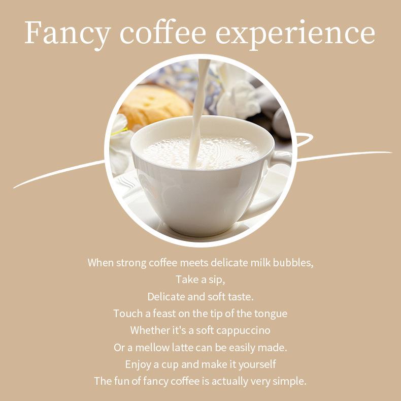 Magnetic Levitation Milk Frother with Temperature Display, 4-in-1 Hot/Cold Automatic Frother