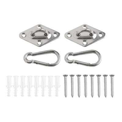 Accessories Ceiling Hanging Hook Silver Stainless Steel Swing