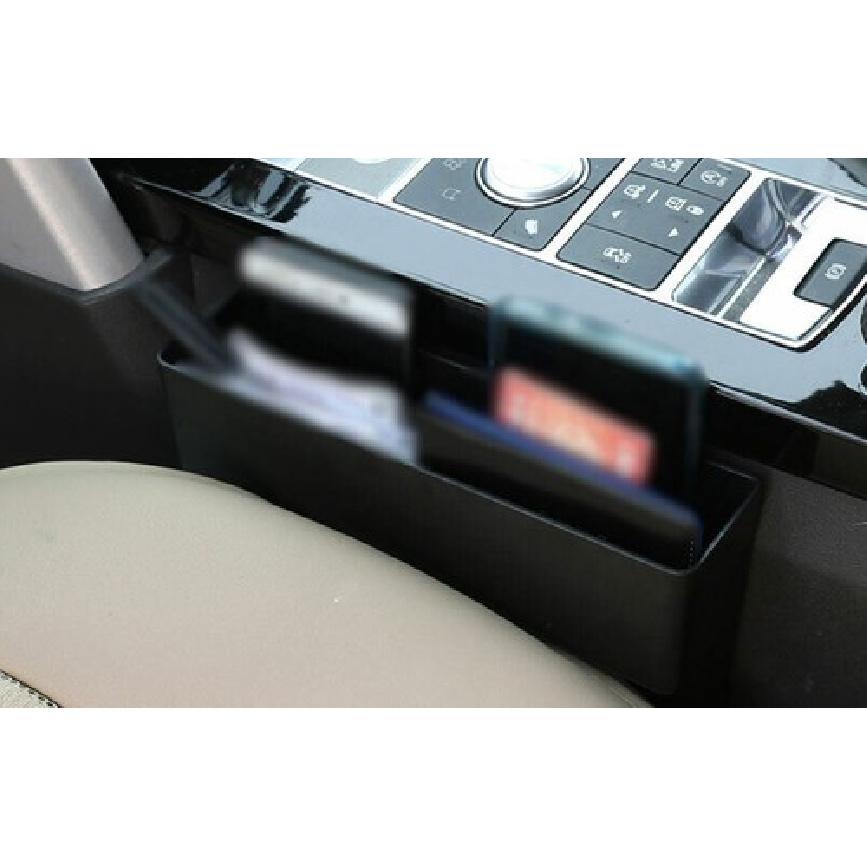 Black Central Control Storage Box Decoration Trim Fit For Benz 2007-2014 C-Class