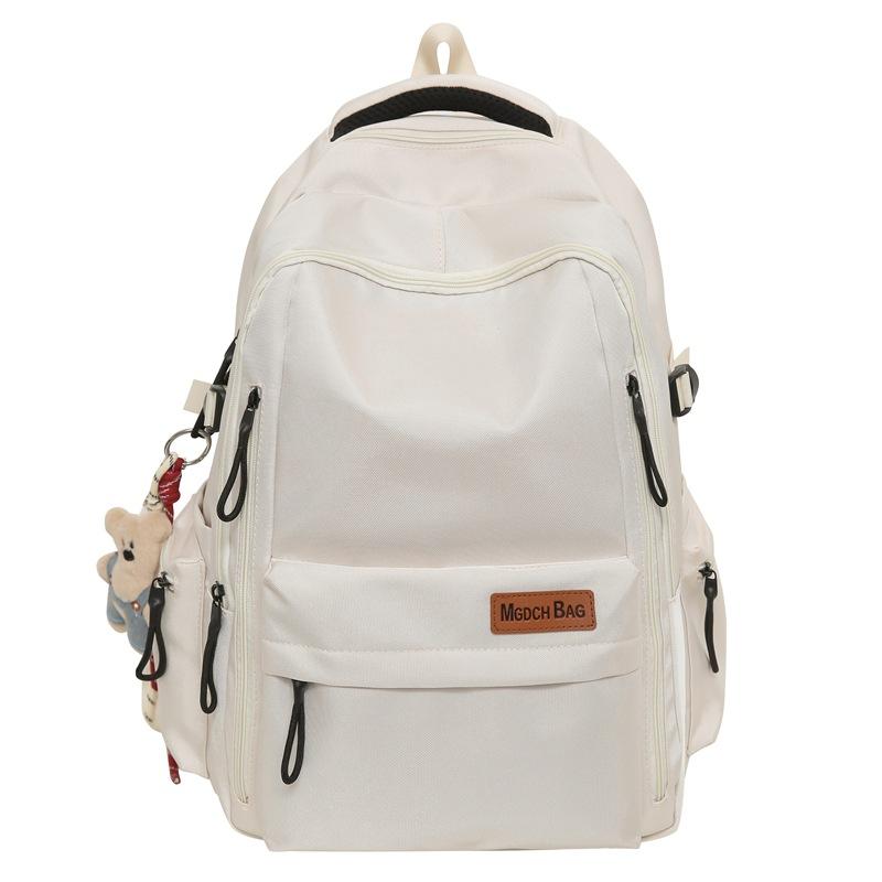 Schoolbag New High School Student Burden Reduction Backpack Large Capacity Student Schoolbag Female Leisure Travel Mountaineering Backpack Male