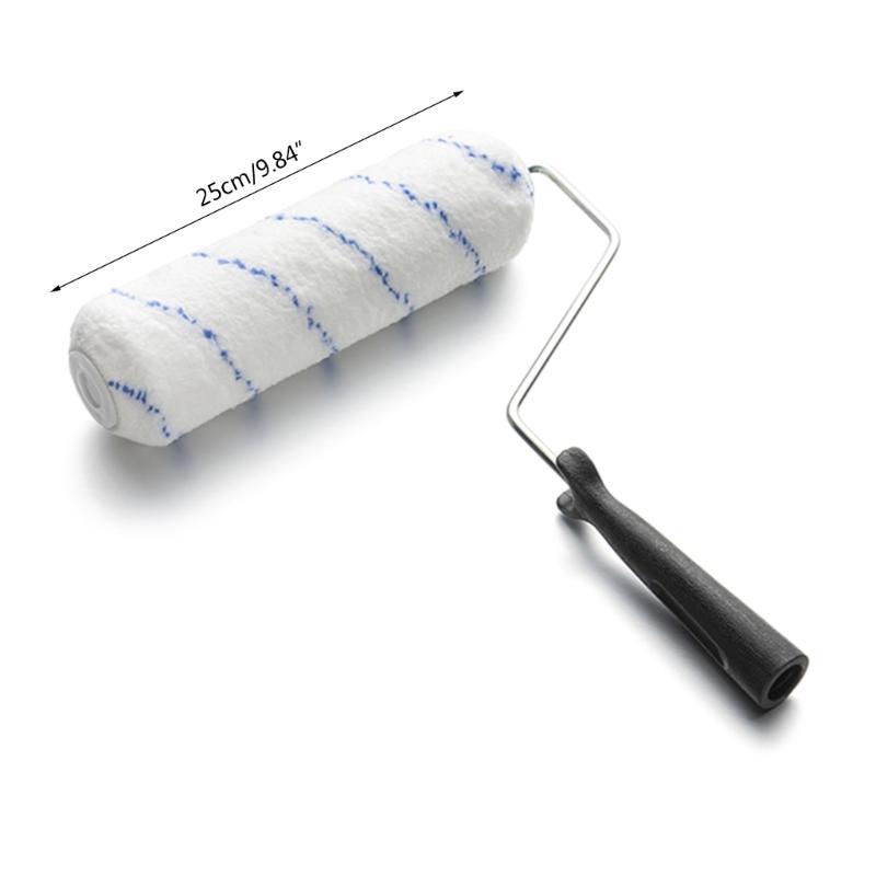 Lightweight 9inch Putty Tool Wall Brush Microfiber Brush Quicker & Easy Application Brush with Convenient Handle for DIY