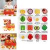 Wooden Simulation Pizza Making Children Toy Set For Toddlers And Kids
